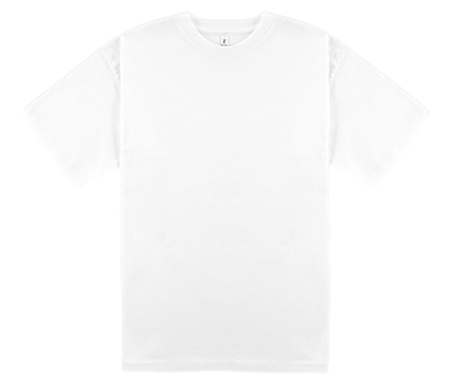 ZS4010 Oversized Short Sleeve Tee White